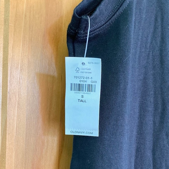 Old Navy women’s size small tall NWT never worn long black sleeveless dress - Picture 4 of 7